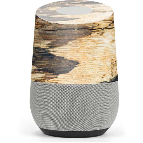 Blue Resin Wood Google Home Skin